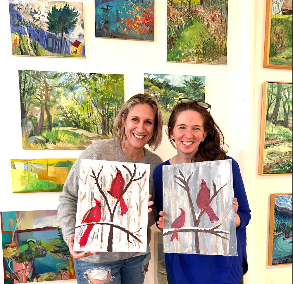 Paint Parties that are great for team bonding, girls night out, birthday parties, family events, senior living centers, sorority events, and resident events,