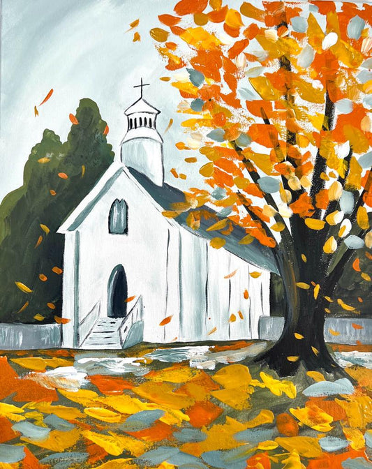 Autumn Church Paint Kit